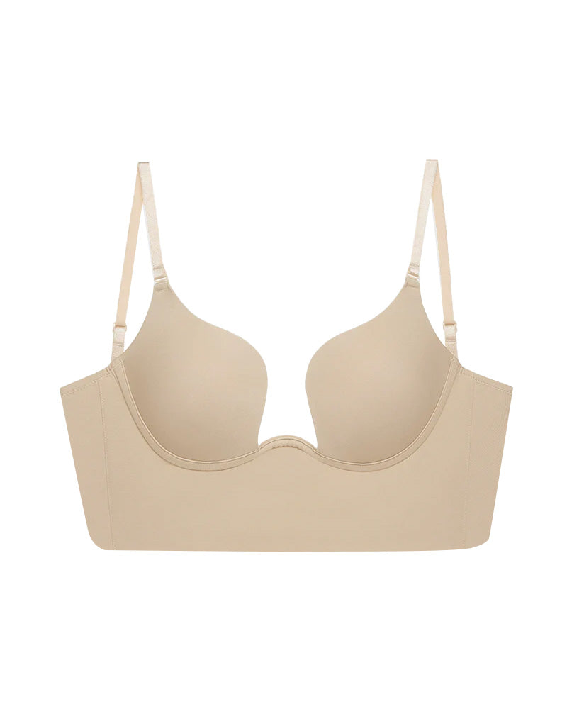 Low Cut U-Shaped Backless Bra