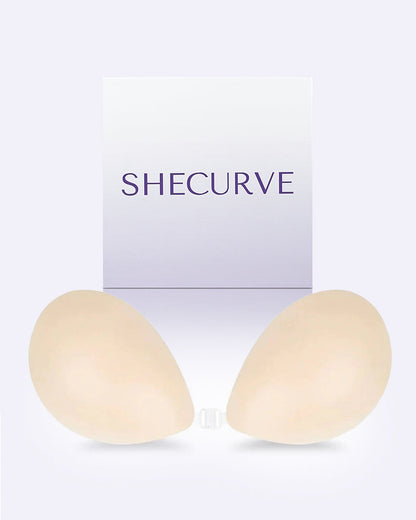 Front Closure Silicone Self-Adhesive Invisible Bra (2 Pack)
